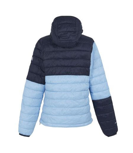 Veste à capuche hillpack femme bleu ciel / bleu marine Regatta