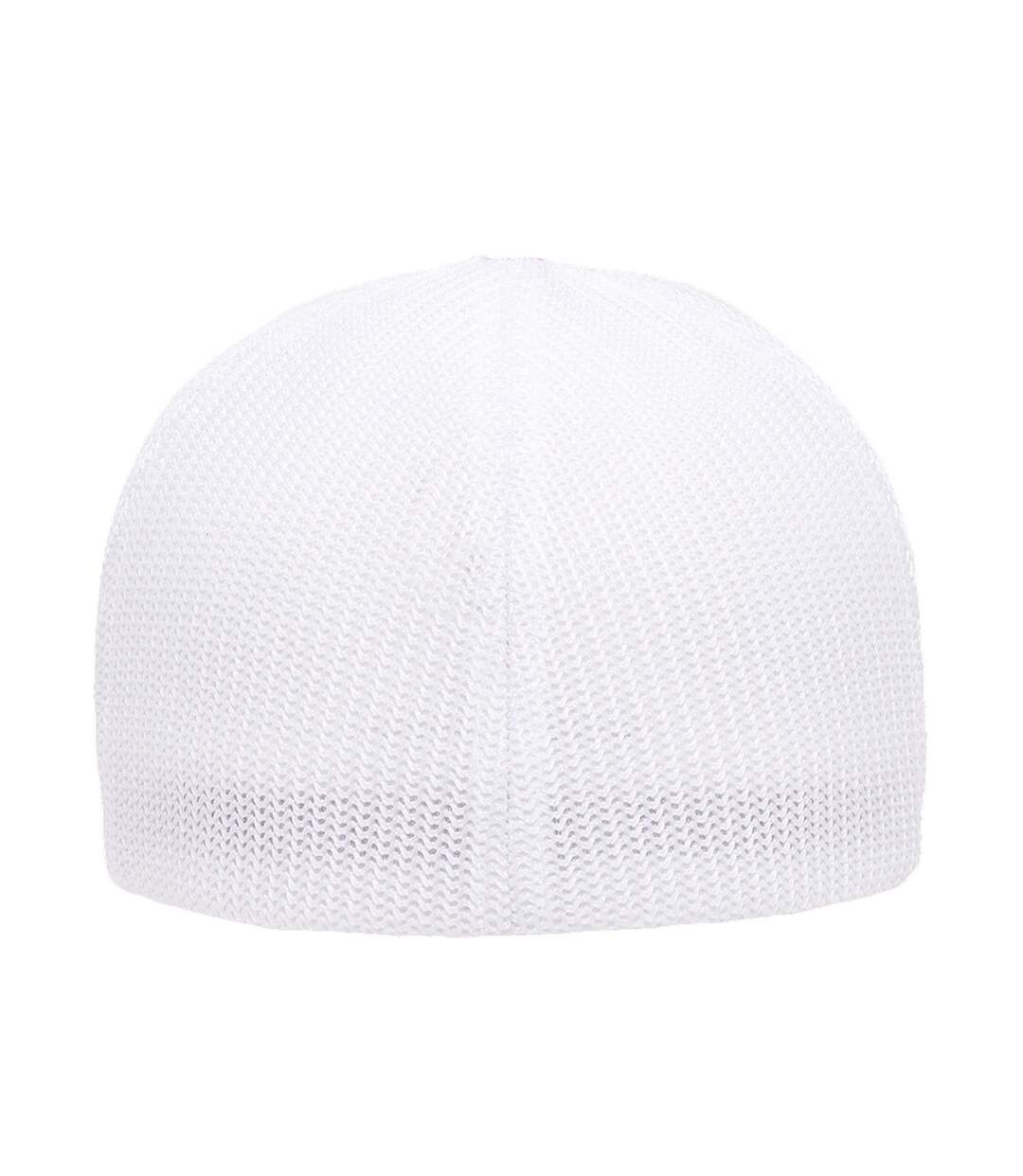Casquette Trucker Motif/style Deux Tons Rouge Blanc Flexfit-2