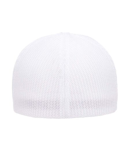Casquette Trucker Motif/style Deux Tons Rouge Blanc Flexfit