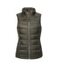 Veste Sans Manches Nano Femme Olive Foncée Russell-1