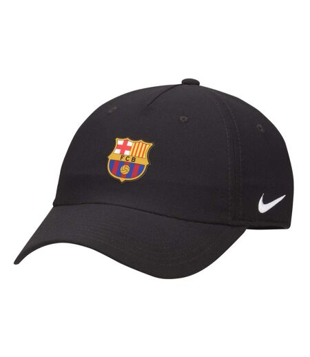 Casquette De Baseball Motif/style Fc Barcelone Club Adulte Noir Nike