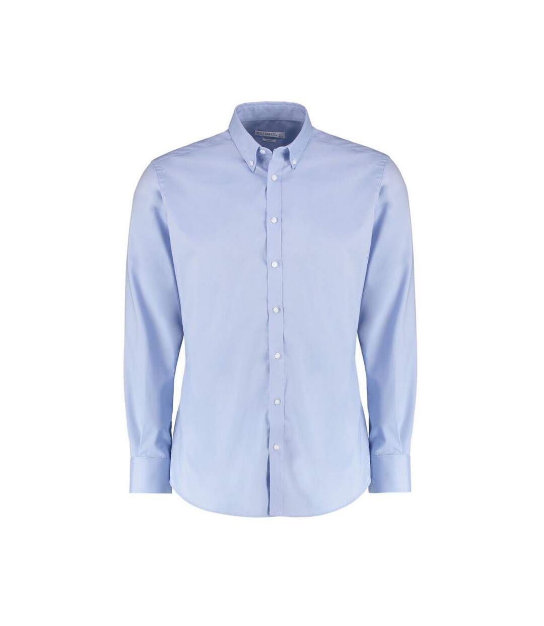 Chemise Manches Longues Homme Bleu Clair Kustom Kit-1