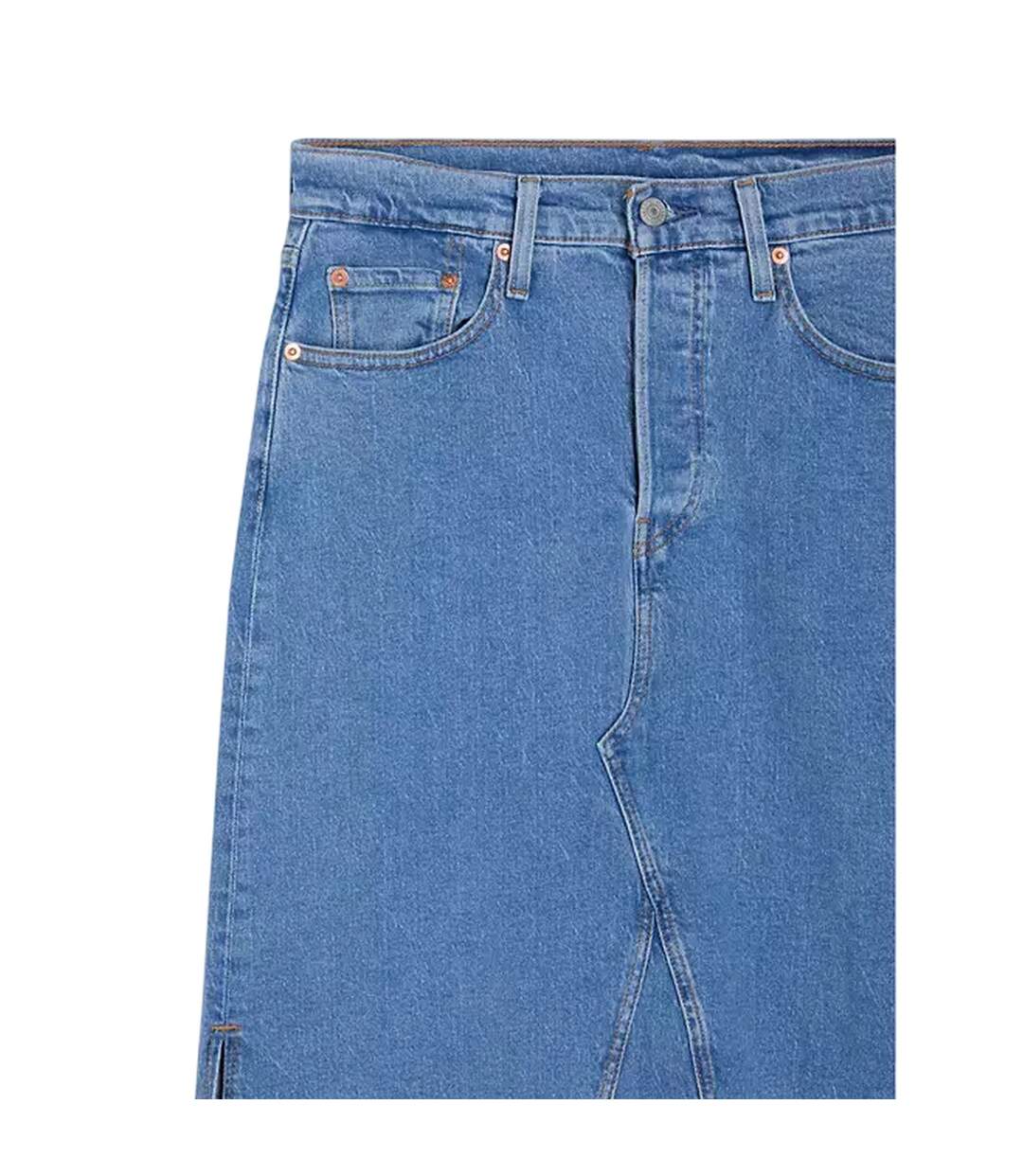 Jupe Femme Bleu Levis-4