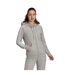 Veste À Capuche Essentials Femme Gris Adidas-3