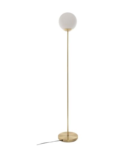 Lampadaire design boule Dris - H. 134 cm - Doré