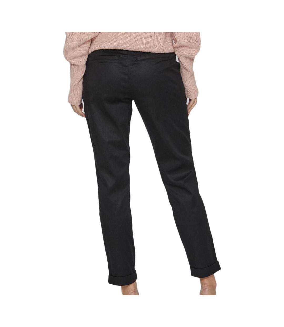 Pantalon Chino Noir Femme Vila new pant - 36-2