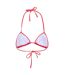 Regatta Womens/Ladies Aceana Plain Bikini Top (Bright Blush/Peach Bloom) - UTRG9405