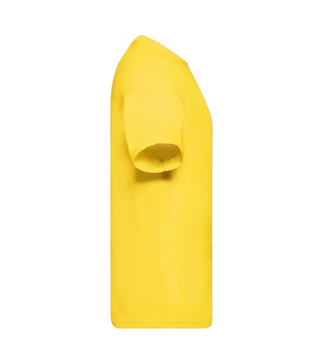 T-shirt Original Adulte Jaune Fruit Of The Loom