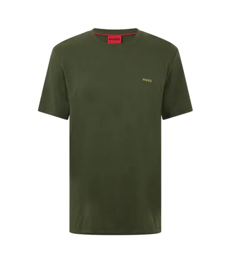 T-shirt Dero Homme Vert Foncé Hugo Boss
