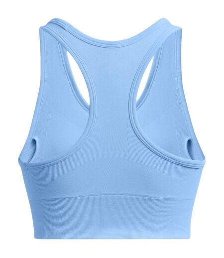 Womens/ladies Vanish Sports Bra Blue Under Armour