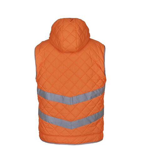Veste sans manches kensington adulte orange Yoko
