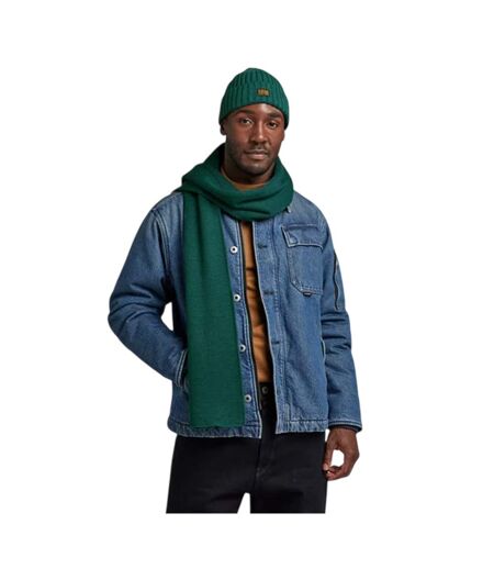 Effo Logo Midweight Knitted Scarf One Size Green G-Star