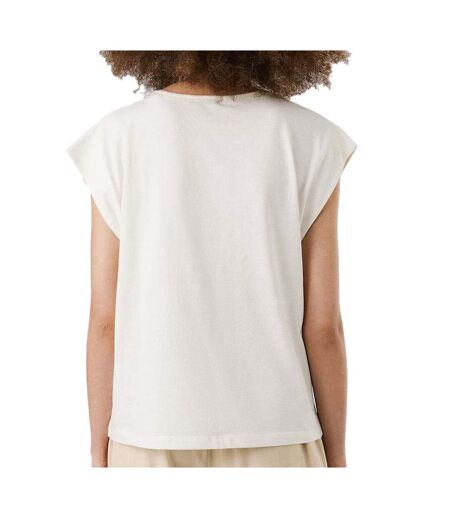 T-shirt ecru femme pepe jeans anabelle - l