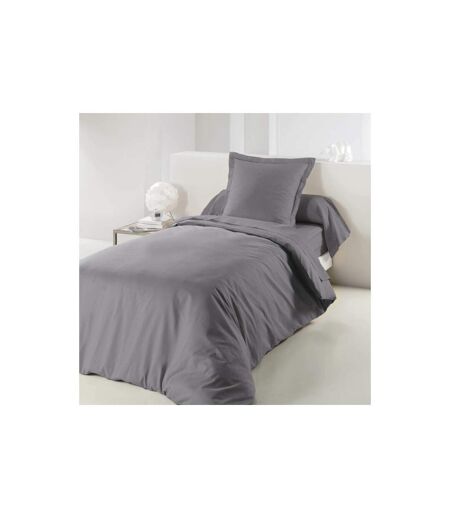 Housse de Couette Lina 140x200cm Gris