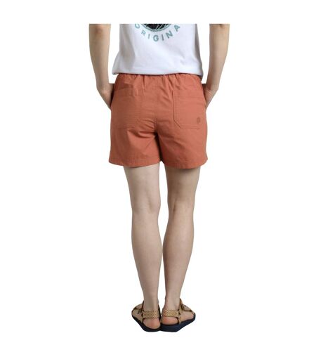 Womens/ladies Deeley Ripstop Shorts Auburn Weird Fish