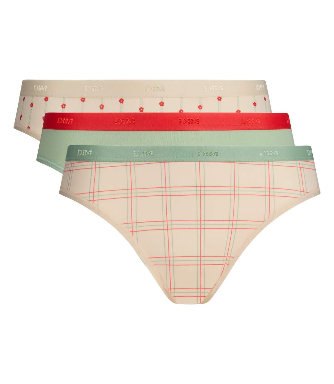 Lot de 3 Culottes Coton Les Pockets Coton-3