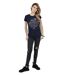 Disney - T-shirt COCO TREE PATTERN - Femme (Bleu marine) - UTBI14325-4