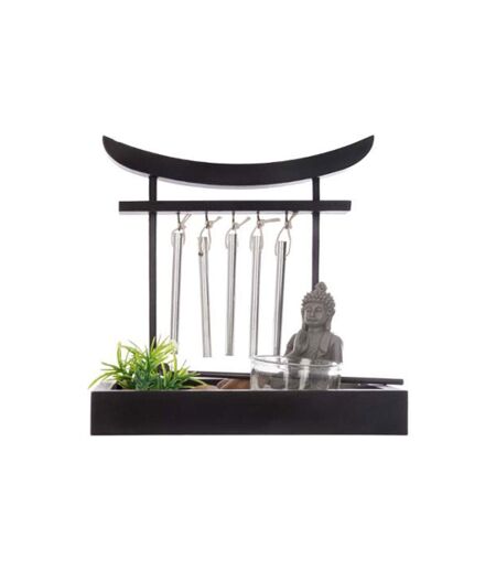 Jardin Zen Grelots 16cm Noir