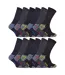 12 paires de chaussettes de travail rembourrées robustes pour hommes-1