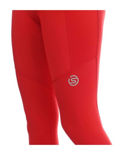 Womens/ladies Series-3 Thermal Long Leggings Red Skins