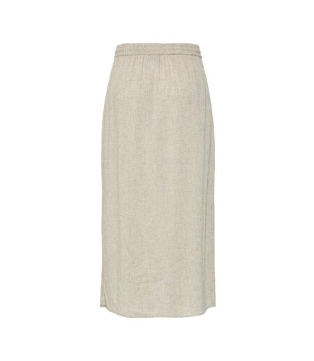 Jupe beige femme pieces pia