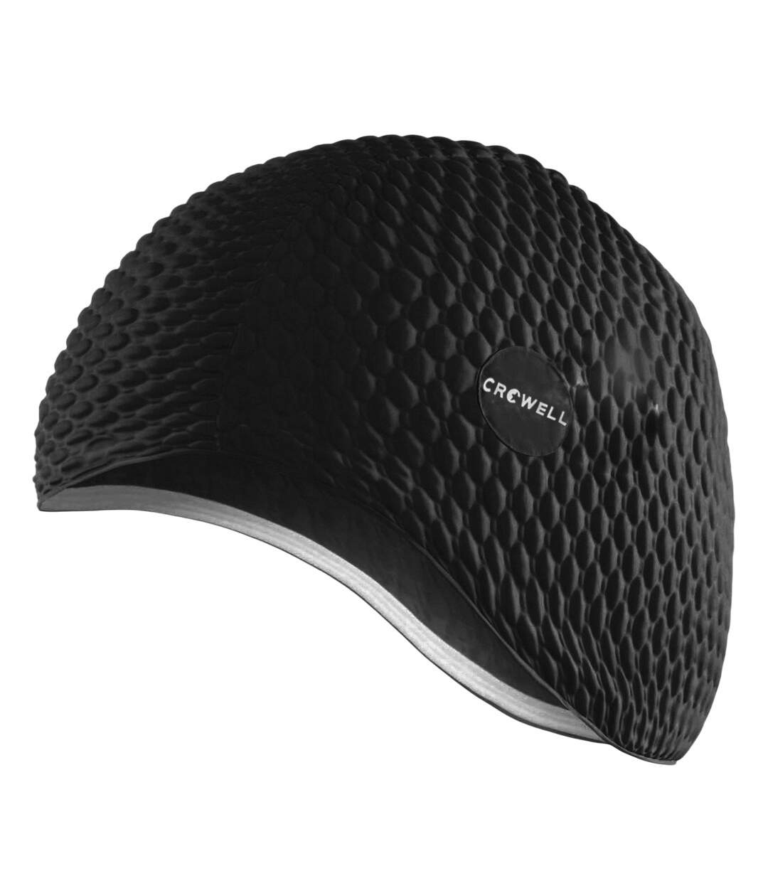 Bonnet De Bain Motif/style Bulles Java Adulte Noir Crowell-1