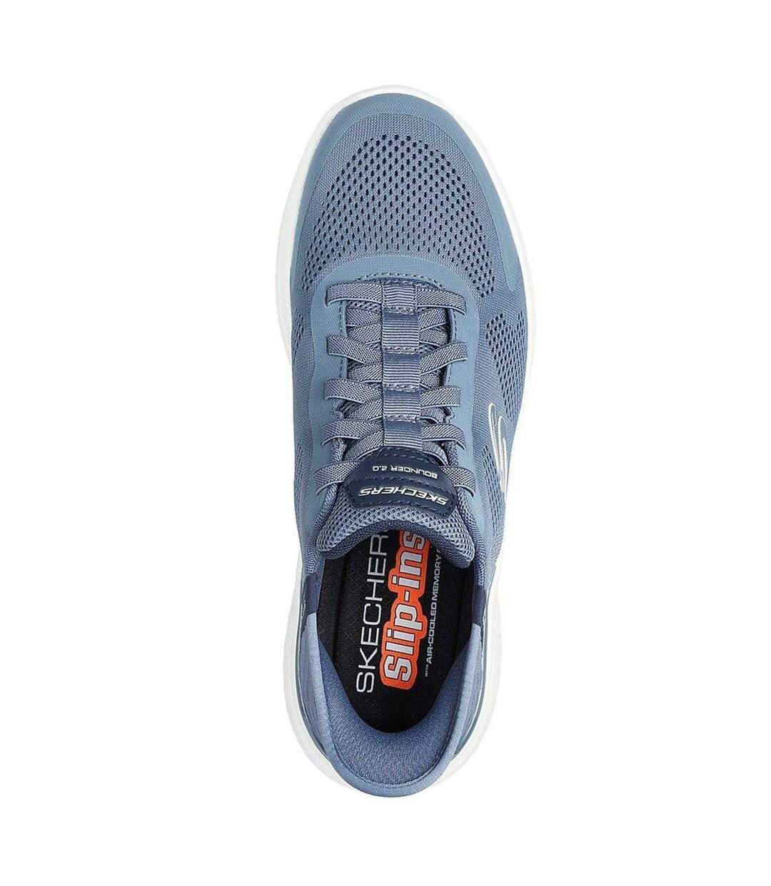 Baskets Bounder 2.0 Emerged Homme Ardoise Skechers-3