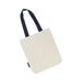 Tote Bag Taille Unique Blanc Cassé Bleu Marine Neutral-2