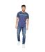 Jean Buraca Homme Délavé À La Pierre Ponce Crosshatch-1