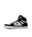 Baskets blanches/noir homme dc shoes pure high-1