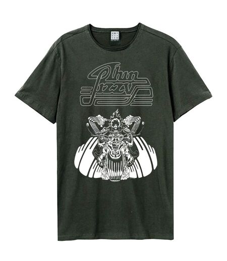 T-shirt Vagabonds The Rocker Adulte Charbon Amplified