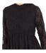 TUNIS long sleeve and round neck dress 16F2DR17 woman