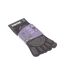 Chaussette Basses - 1 paire - A doigts - Sans couture - Anti bactérienne - Fitness - Coton - Noir - Anti-Slip sole trainer-1