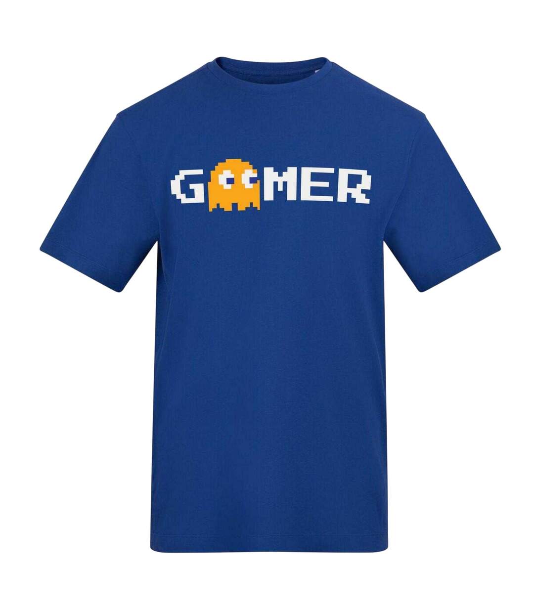 T-shirt Gamer Homme Bleu AWD-1