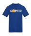 T-shirt Gamer Homme Bleu AWD-1