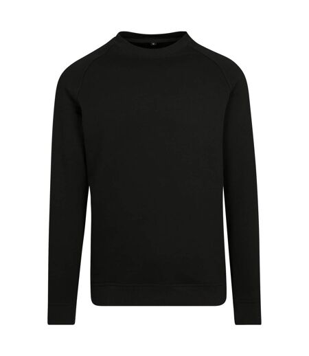 Sweat Manches Raglan Adulte Noir Build Your Brand