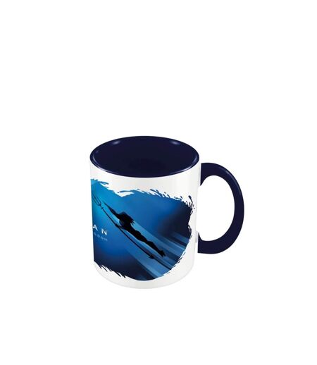 Aquaman And The Lost Kingdom Surface And Dive Inner Two Tone Mug (Blue/White) (One Size) - UTPM7698