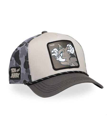 Casquette trucker premium avec filet camou Tom & Jerry modèle Tom Capslab