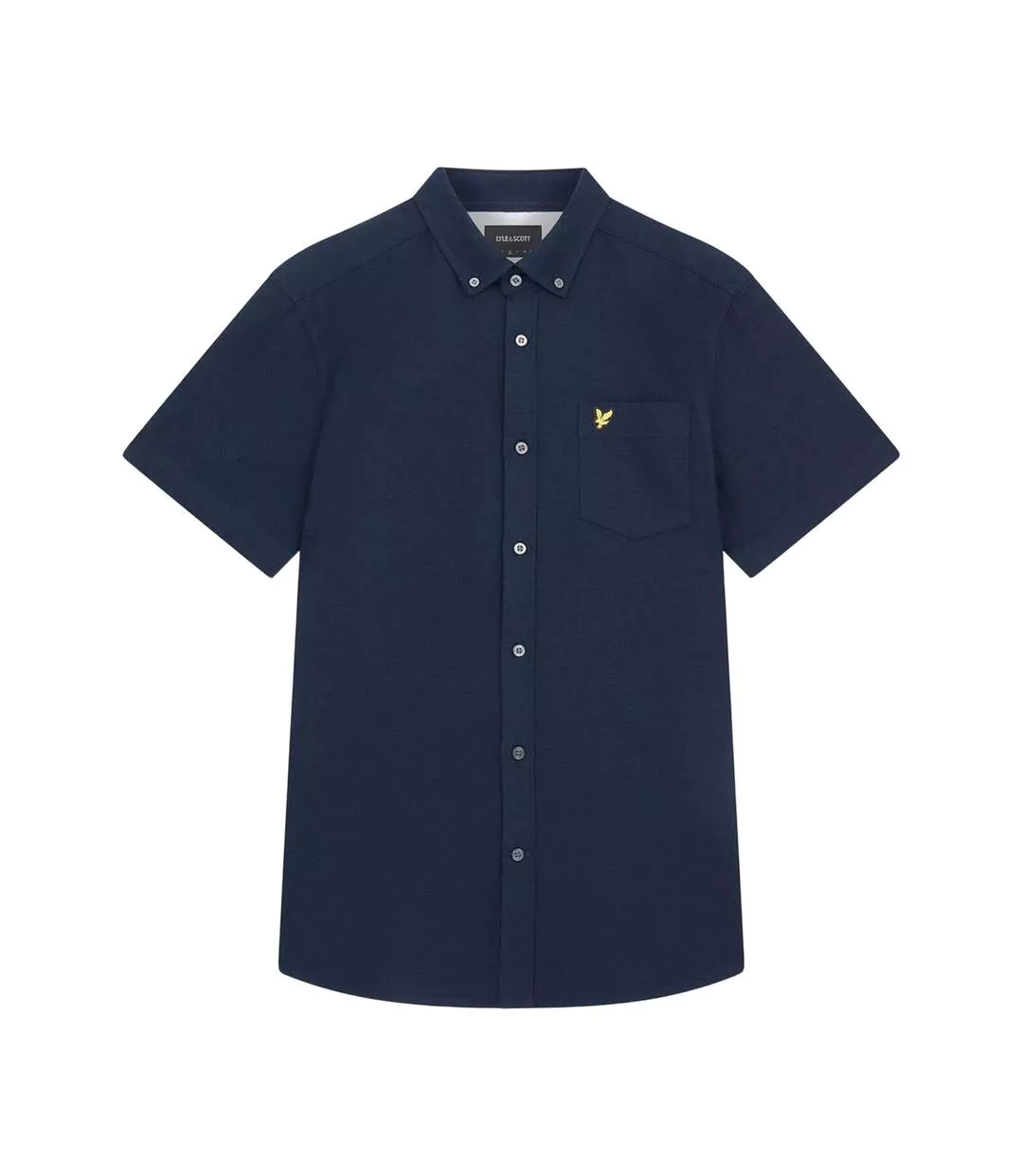 Chemise Manches Courtes Homme Bleu Marine Lyle & Scott-2