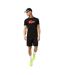 T-shirt homme noir / rouge Lacoste-4