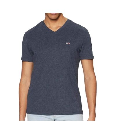 T-Shirt marine homme tommy hilfiger jaspe m12 - l