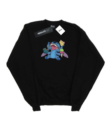 Disney Sweatshirt Lilo And Sitch Munchies - Femmes/Ladies (Noir) - UTBI22451