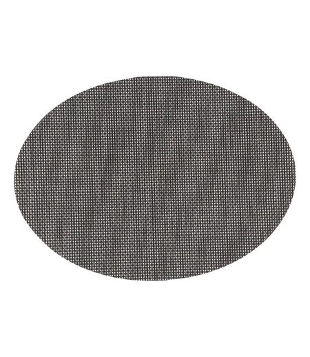Set de Table Ovale Maoli 35x48cm Noir