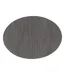 Set de Table Ovale Maoli 35x48cm Noir-1
