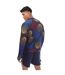 Mens Spain Pre-match Long-sleeved Warm Up Top Blue Adidas-2