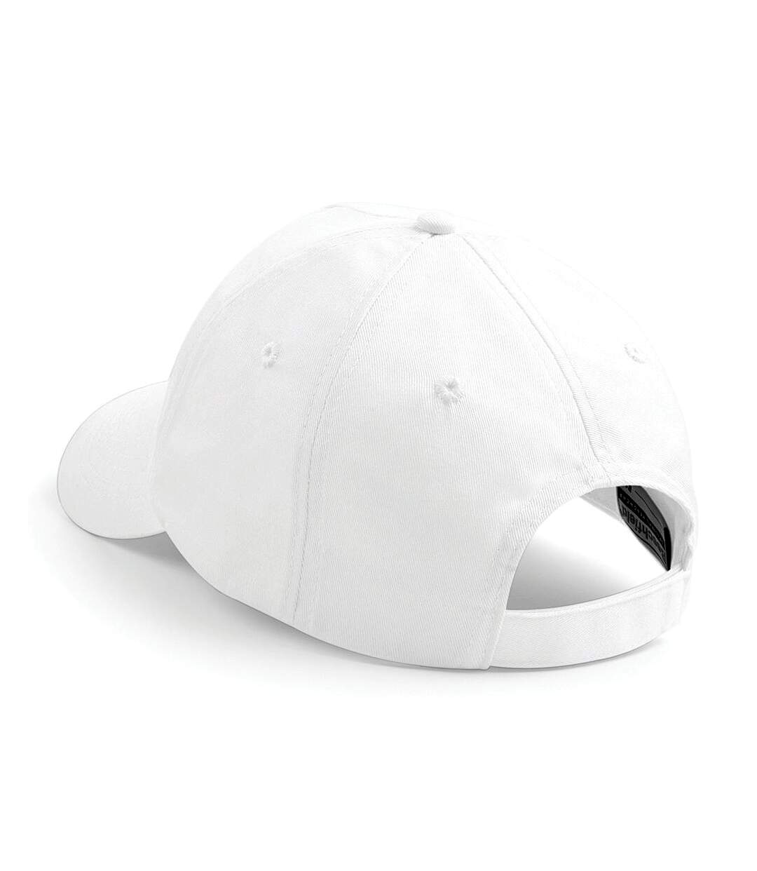 Lot de 2  casquettes de baseball adulte blanc Beechfield-2