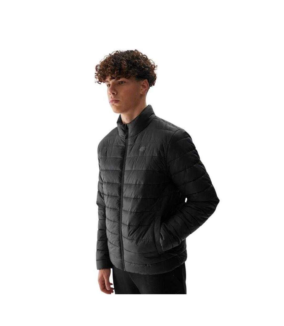 Veste Motif/style Logo M376 Homme Noir 4F-1
