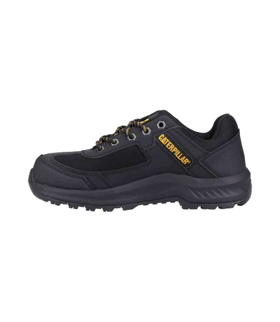 Unisex Adult Elmore Safety Trainers Black Caterpillar-3