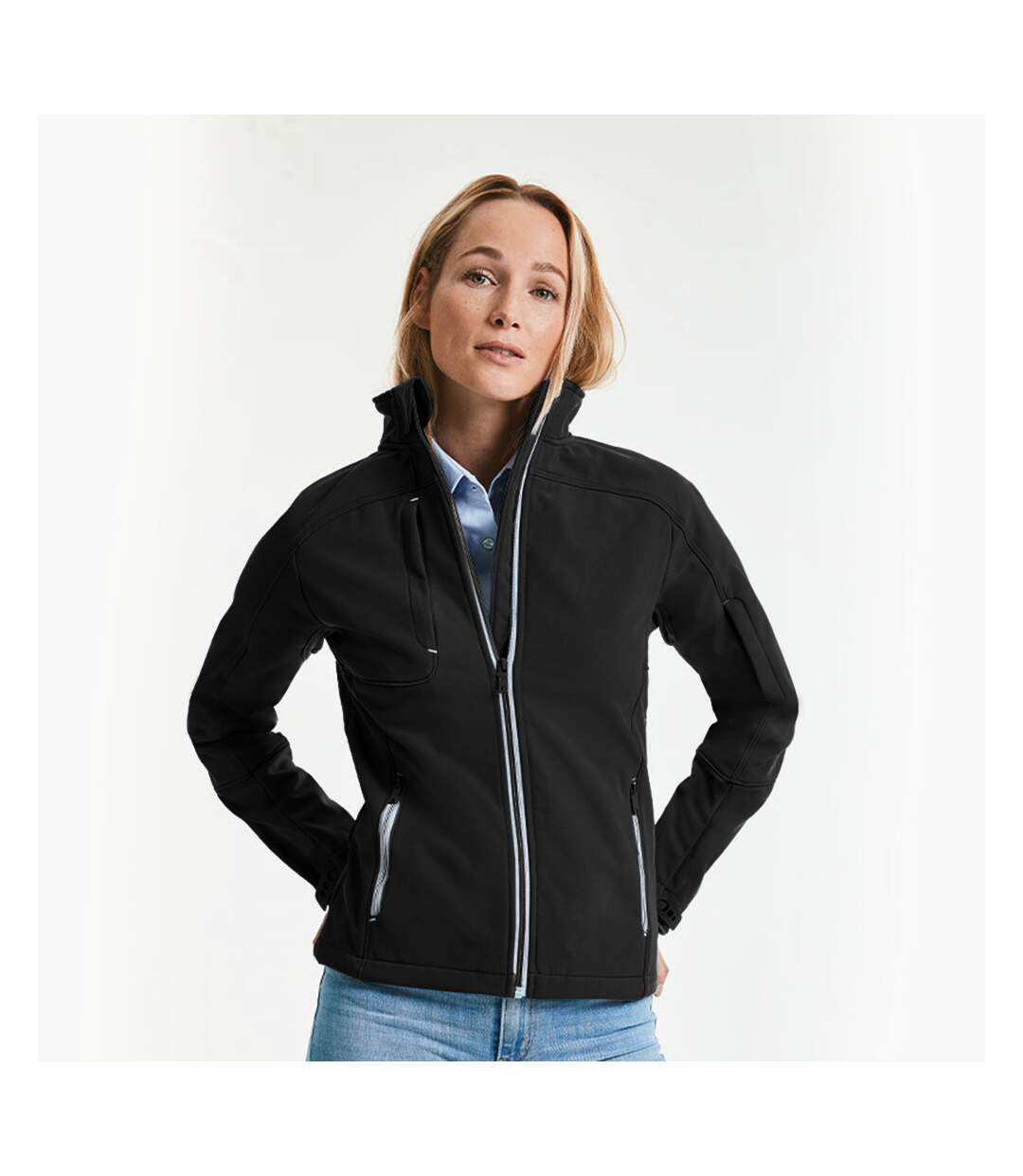 Veste softshell bionic femme noir Russell-2