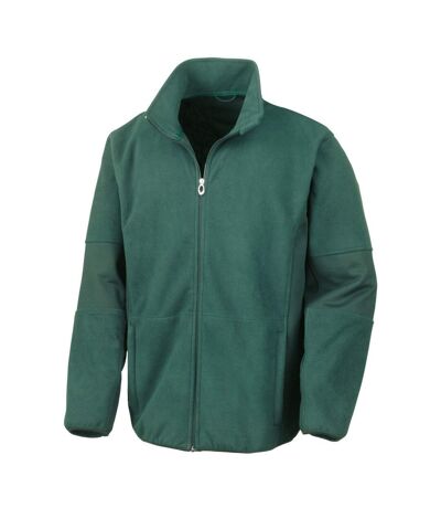 Mens osaka combed pile soft shell jacket forest Result